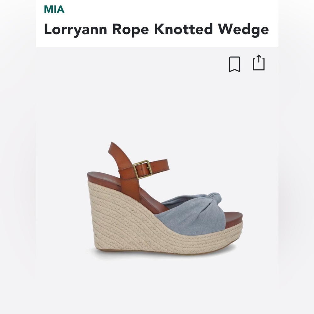 MIA Strappy platform sandals